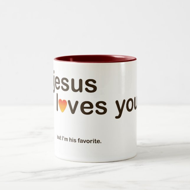 Jesus-Lieben Sie Tasse (Mittel)