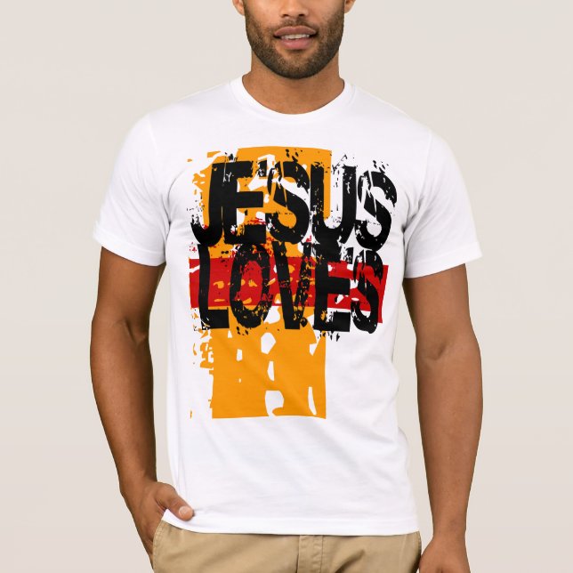JESUS-LIEBEN T-Shirt (Vorderseite)