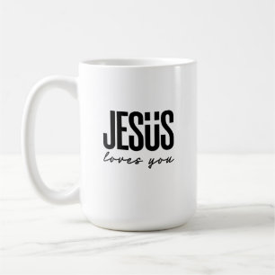 JESUS LIEBEN YOU CHRISTLICH KAFFEETASSE