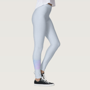 Jesus liebt christliches Typografie-Design Leggings
