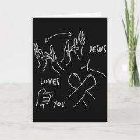 Jesus liebt dich Asl Gebärdensprache Christlich 