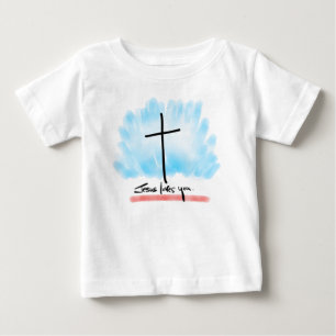 JESUS LIEBT DICH Baby T-Shirt