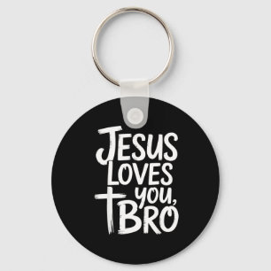 Jesus liebt dich Bruder Christlich religiös  Schlüsselanhänger
