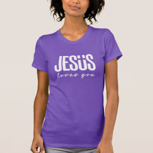 JESUS LIEBT DICH   CHRISTLICH T-Shirt