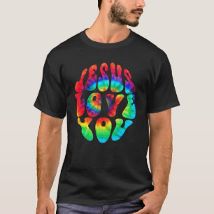 Jesus liebt dich christlicher katholischer Glaube T-Shirt