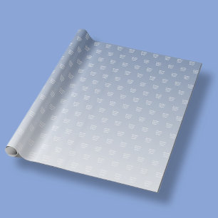 Jesus liebt dich! hellblauer Ombre Geschenkpapier