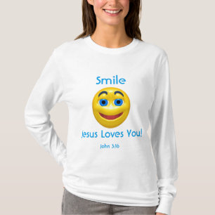 Jesus liebt dich - individualisierbar T-Shirt