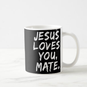 Jesus liebt dich Kumpel Christlicher Gläubiger Gla Kaffeetasse