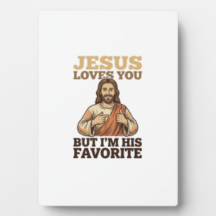 Jesus liebt dich lustiges Vintage-Glaubens-Shirt-D Fotoplatte