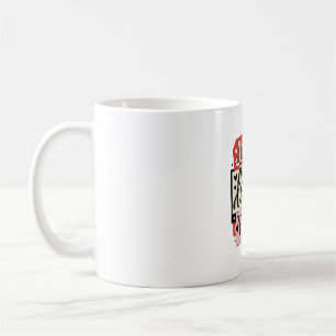 Jesus liebt dich Vintage-Gravur Christliche Typogr Kaffeetasse