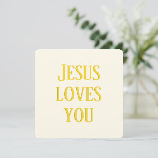 Jesus liebt dich | weiß-gold