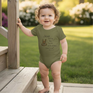 Jesus liebt die Kinder Baby-Body