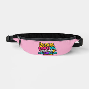 Jesus liebt mich bauchtasche