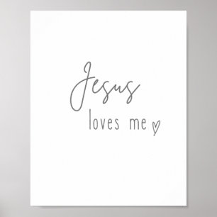 Jesus liebt mich. Drucke & Poster