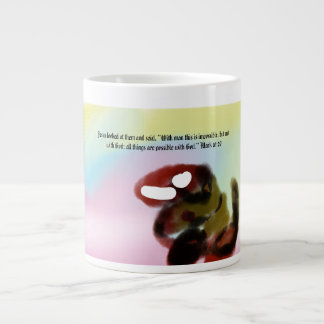 Jesus liebt uns Jumbo-Tasse