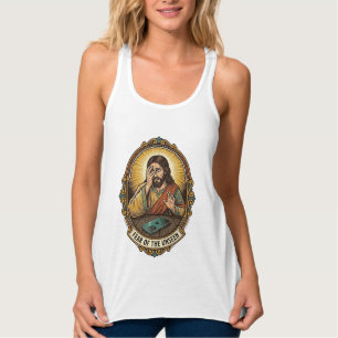 Jesus ließ Handybildschirm auf Tanzfläche Club H f Tank Top