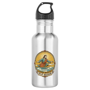 Jesus ließ nasses Seife auf dem rutschigen Badezim Edelstahlflasche