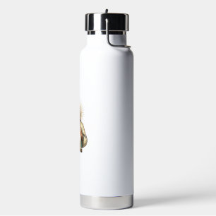 Jesus ließ schweren Medizinball fallen Zeh Schmerz Trinkflasche