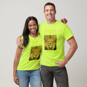 JESUS LION OF JUDAH T - Shirt, Black T-Shirt
