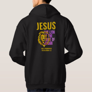 JESUS LION OF TRIBE OF JUDAH Christlich Hoodie