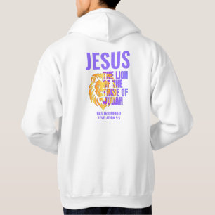JESUS LION OF TRIBE OF JUDAH Christlich Hoodie