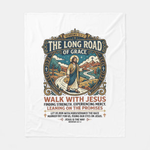 Jesus LKW-Fahrer Langstrecken-T-Shirt Inspirierend Fleecedecke