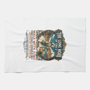 Jesus LKW-Fahrer Langstrecken-T-Shirt Inspirierend Geschirrtuch