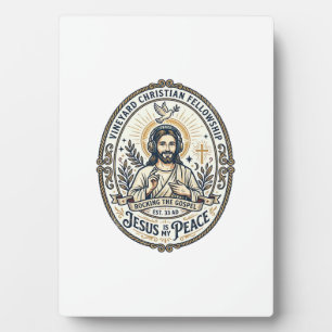 Jesus Lo Fi Lernbeats Ästhetisches Grafik T-Shirt  Fotoplatte