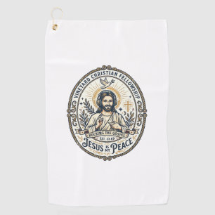 Jesus Lo Fi Lernbeats Ästhetisches Grafik T-Shirt  Golfhandtuch