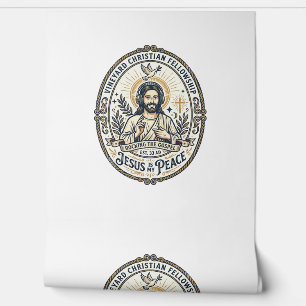 Jesus Lo Fi Lernbeats Ästhetisches Grafik-T-Shirt Tapete