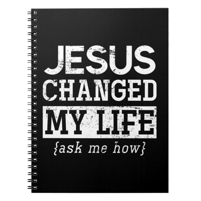 Jesus Lord Christlich Gift Gottes Retter Jesus Pul Notizblock (Vorderseite)