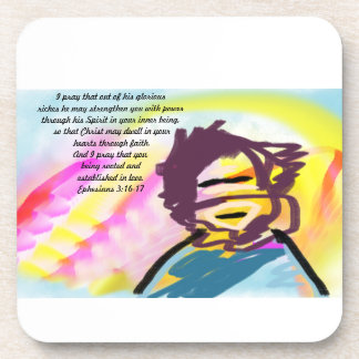 jesus love getränkeuntersetzer