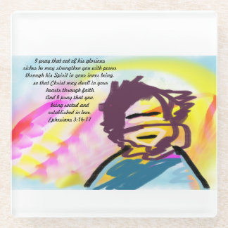 jesus love glasuntersetzer