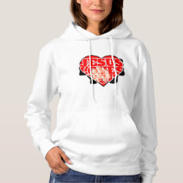Jesus Loves You-Inspirational Christian Faith Hood Hoodie