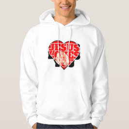 Jesus Loves You-Inspirational Christian Faith Hoodie