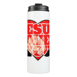 Jesus Loves You-Inspirational Christian Faith Thermosbecher