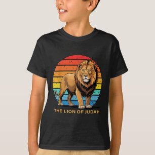 Jesus Löwe von Juda Christlicher Glaube Gott Bibel T-Shirt