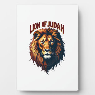 Jesus Löwe von Juda Vintage-Engraving Christliches Fotoplatte