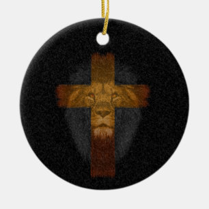 Jesus Löwe von Judah Ornament