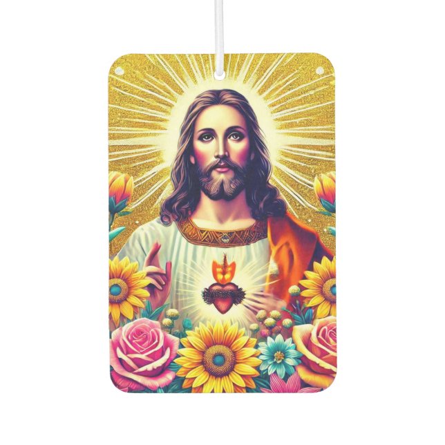 Jesus Lufterfrischer! Autolufterfrischer (Vorderseite)