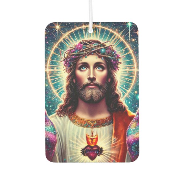 Jesus Lufterfrischer! Autolufterfrischer (Vorderseite)