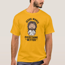 Jesus macht alles besser Tri-Blend shirt