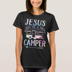 Jesus macht mich zu einem glücklichen Camper Campi T-Shirt