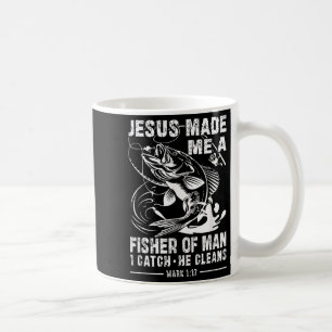 Jesus machte mich zu einem Menschenfischer Markus  Kaffeetasse
