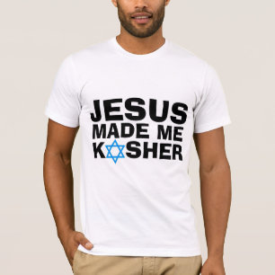 JESUS machte mich zu KOSHER, jüdische messianische T-Shirt