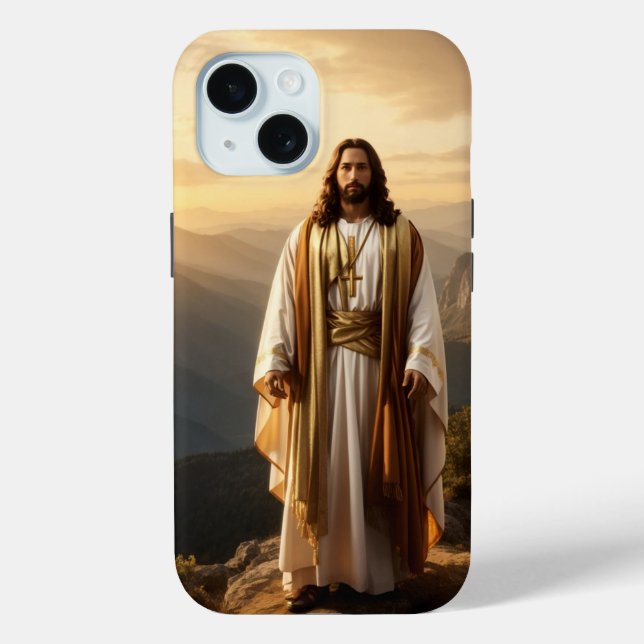 Jesus Majestät bei Sonnenaufgang Christlich Case-Mate iPhone Hülle (Rückseite)