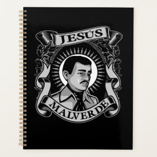 Jesus Malverde Gift Mexikanischer Held Jesus Malve Planer