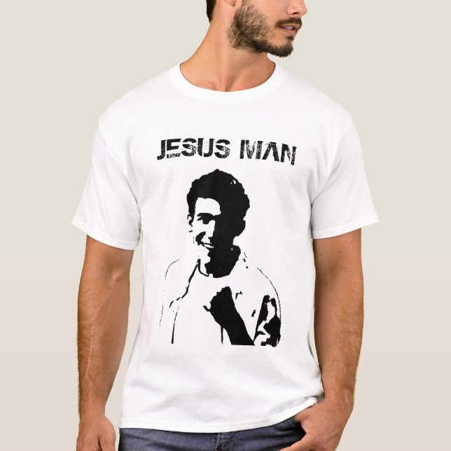Jesus-Mann T-Shirt (Vorderseite)