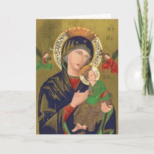 Jesus, Maria und Engel Vintage-Weihnachten Feiertagskarte