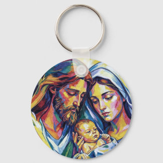 Jesus Maria und Josef Schlüsselanhänger